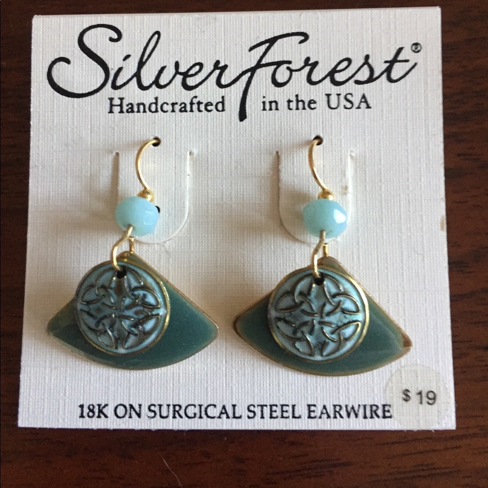 Silver Horse Earrings